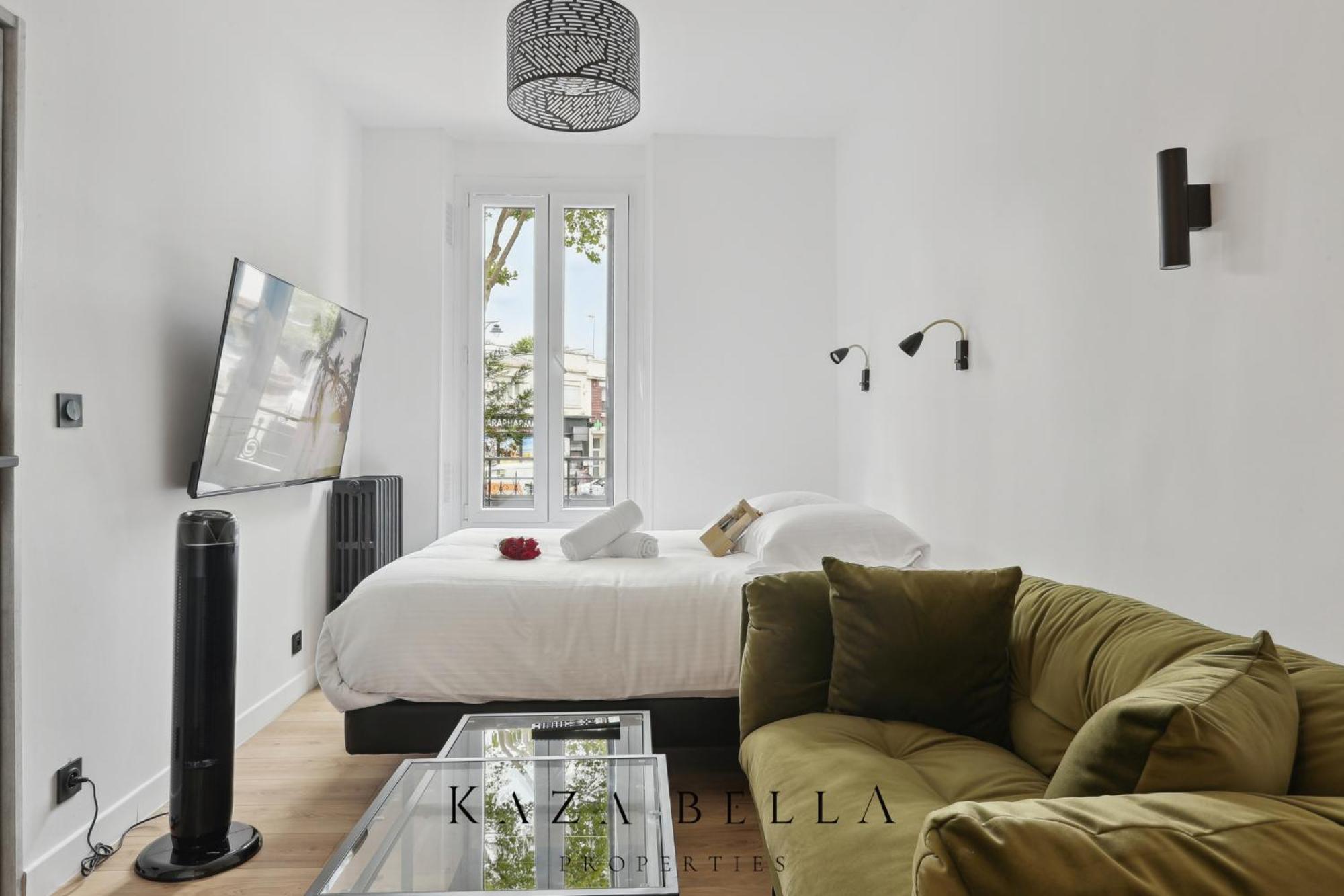 Kaza Bella - Maisons Alfort 2 Cosy Studio Bagian luar foto