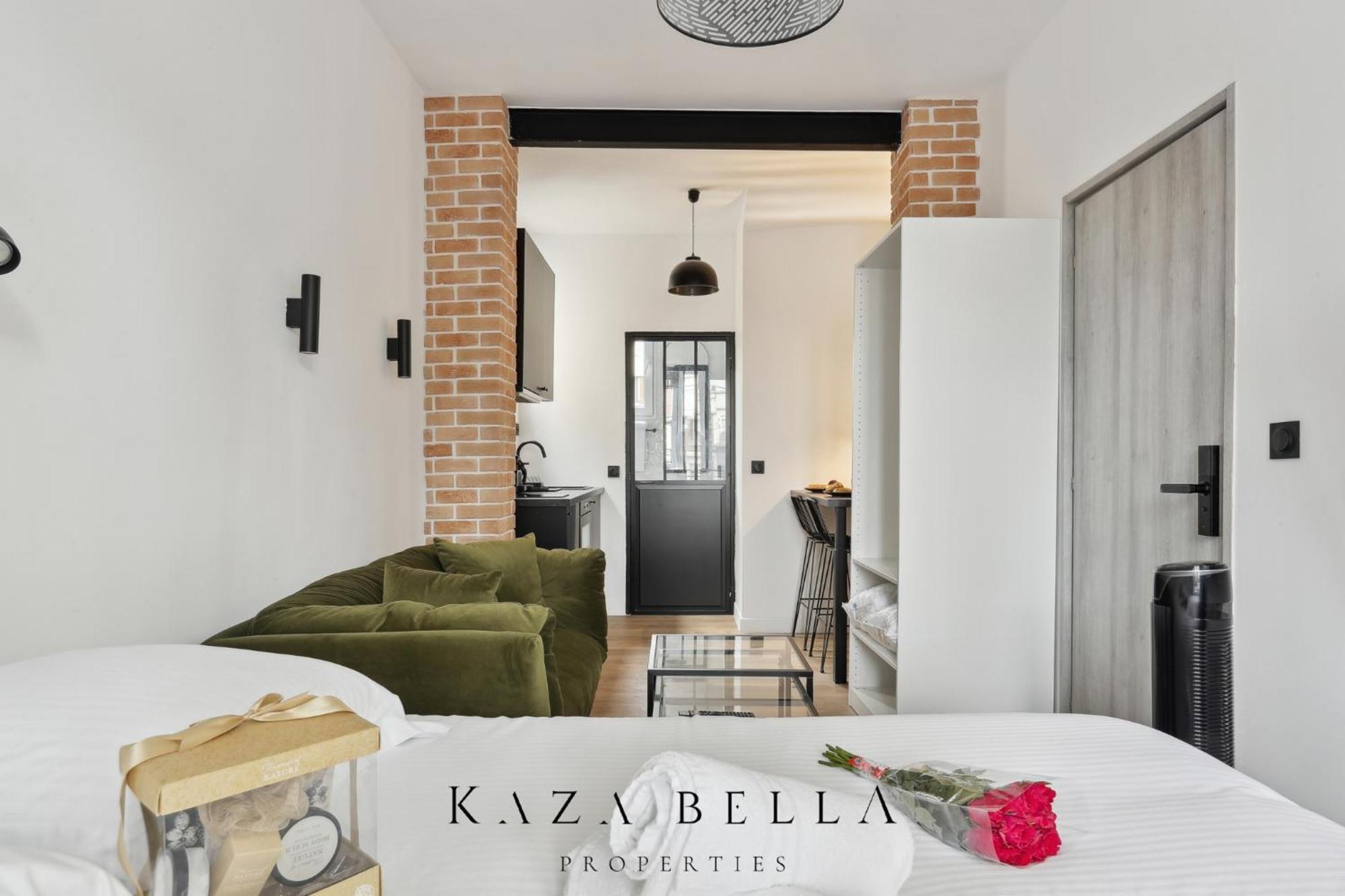 Kaza Bella - Maisons Alfort 2 Cosy Studio Bagian luar foto