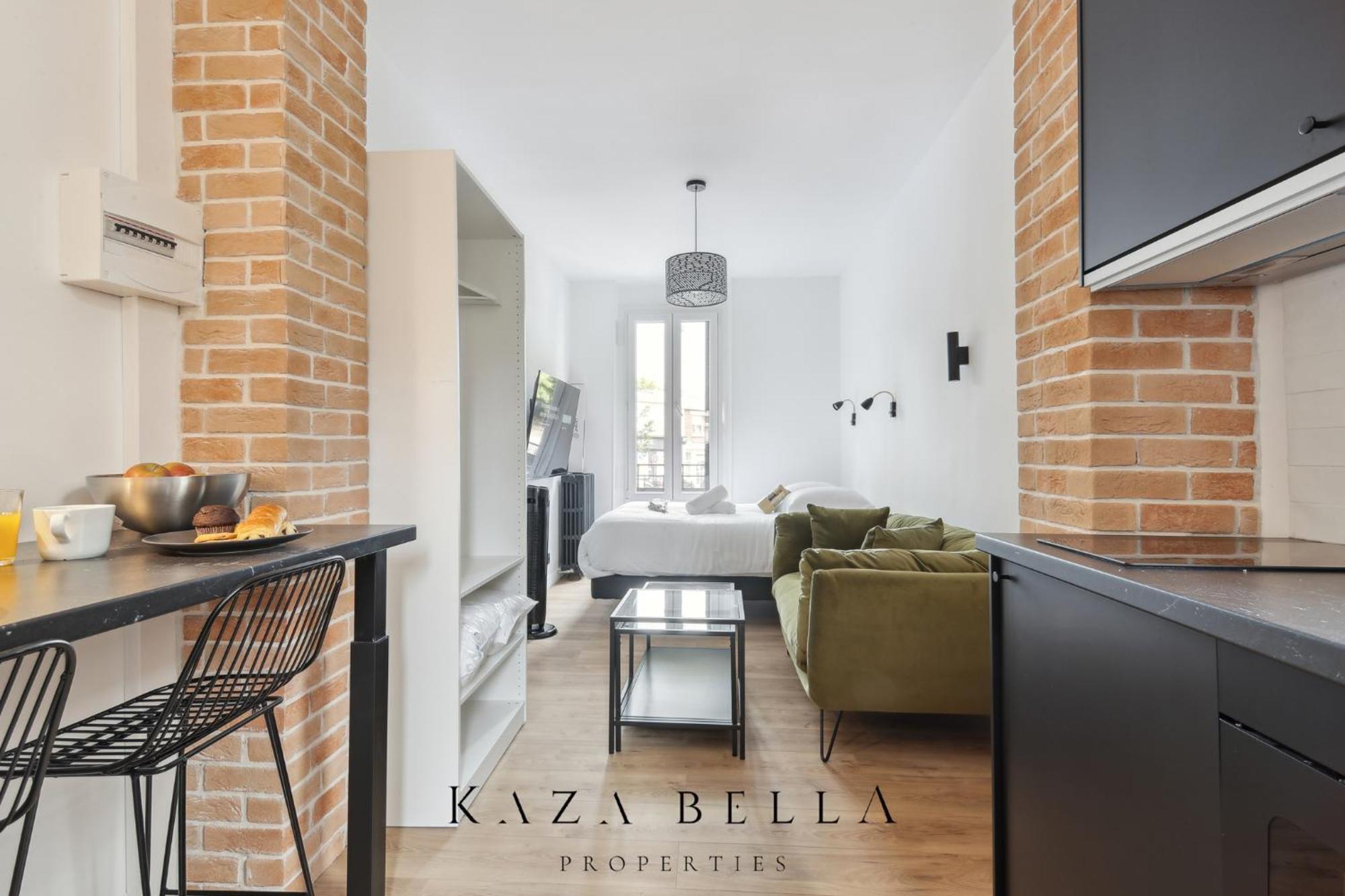 Kaza Bella - Maisons Alfort 2 Cosy Studio Bagian luar foto